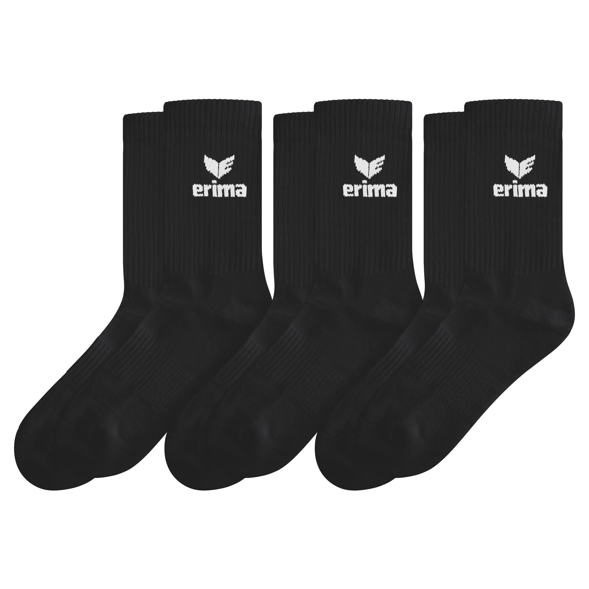 Calcetines Erima Sport 3pack Negro 35-38