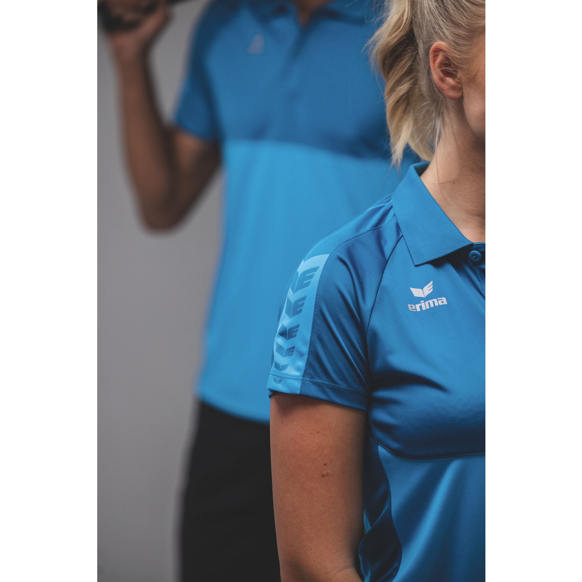 Erima Six Wings Polo-shirt Curaçao/mykonos