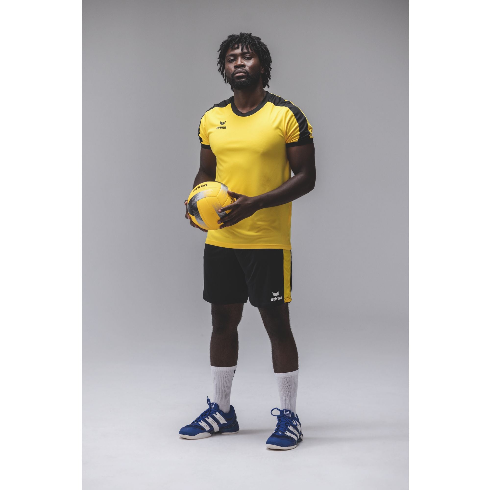 Erima Retro Star Jersey Yellow/black Junior
