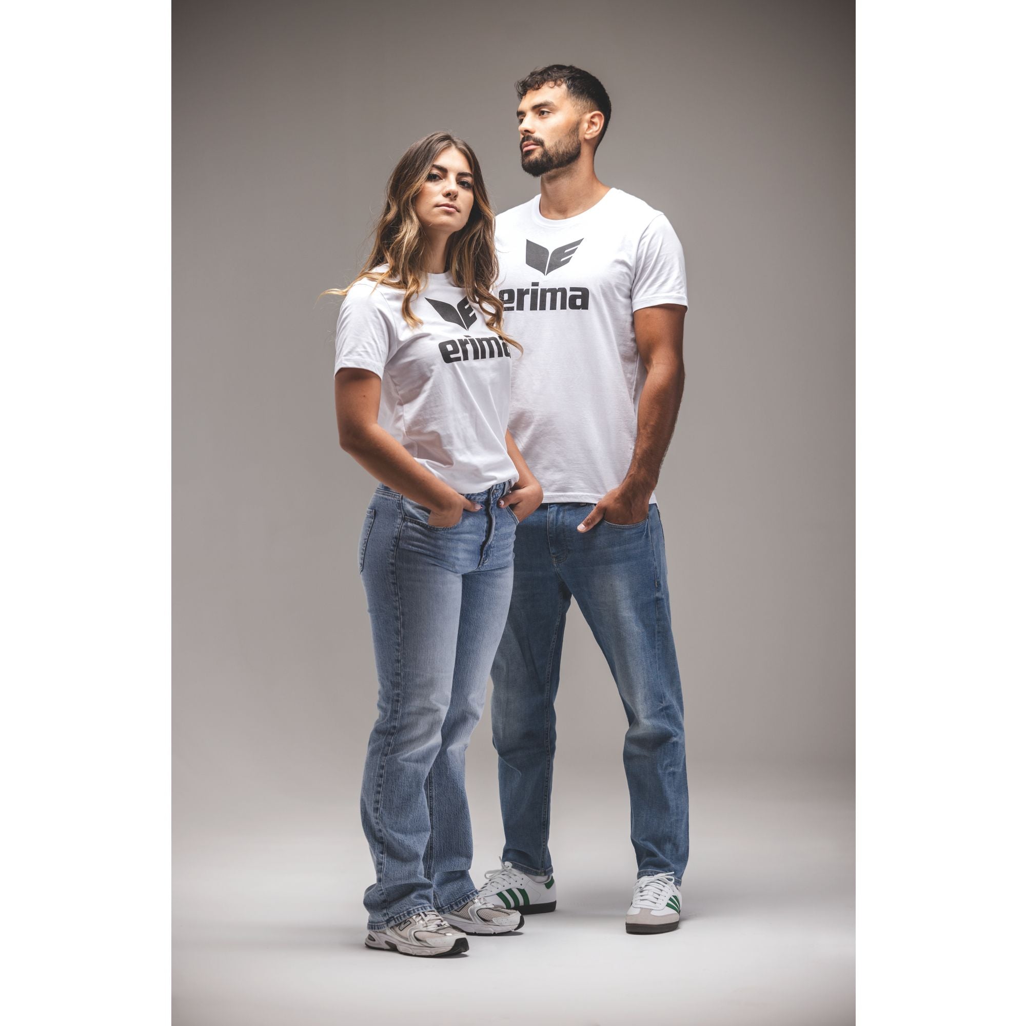 Camiseta Erima Promo blanco junior