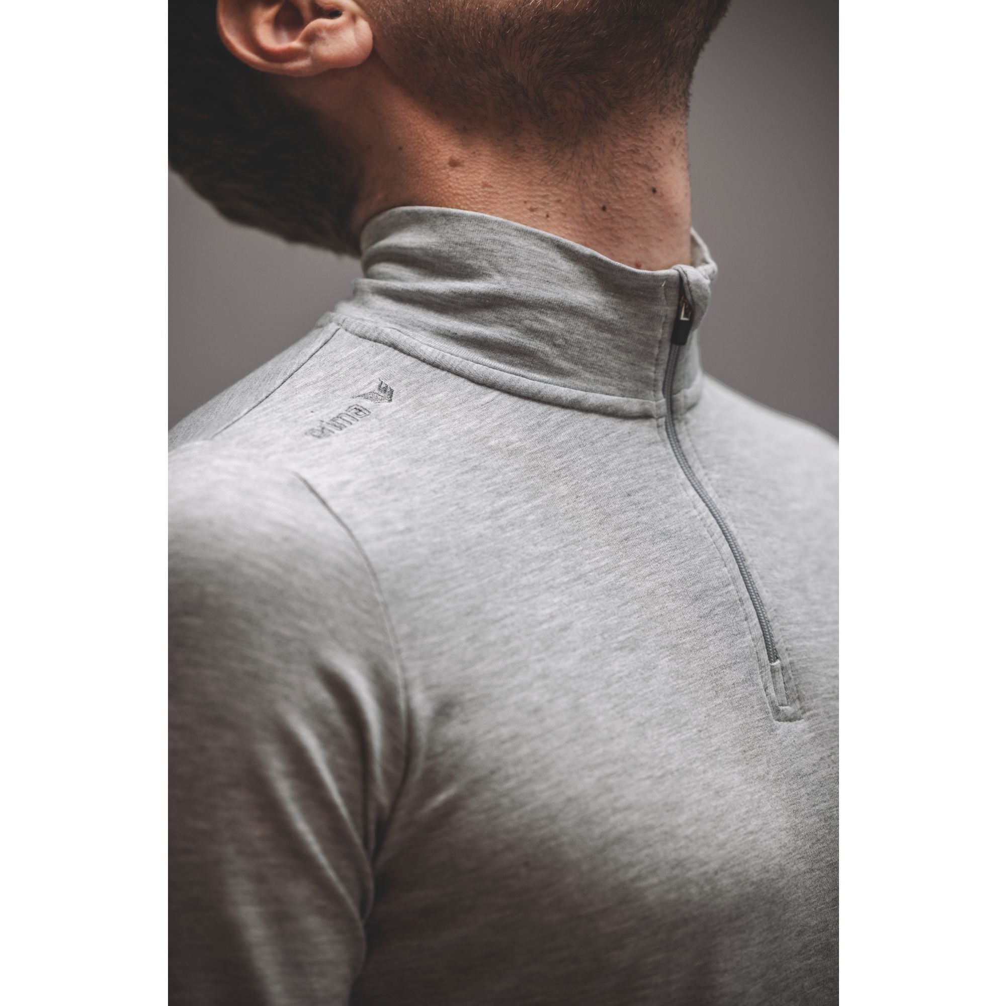 Erima Polo-neck Jumper Grey Junior
