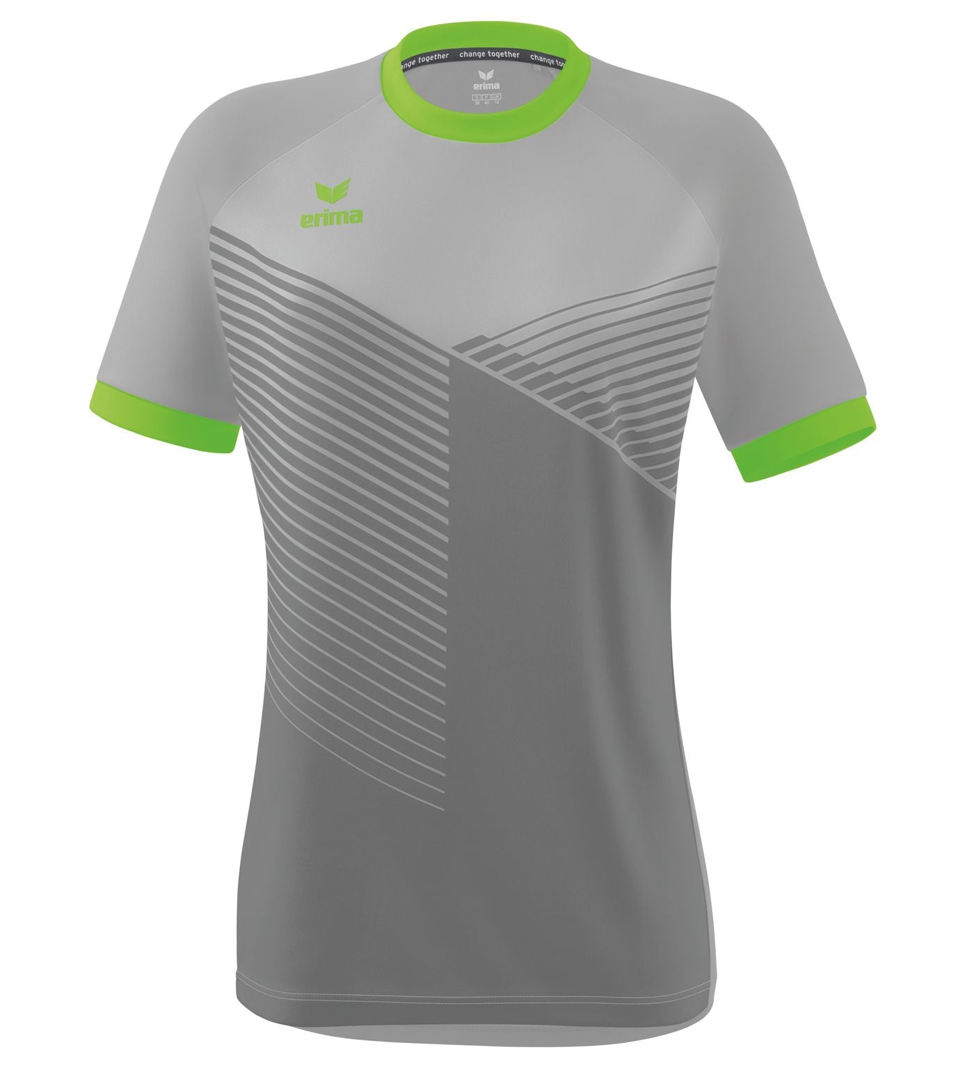 Erima Mantua Jersey Sølvgrå/grøn Gecko