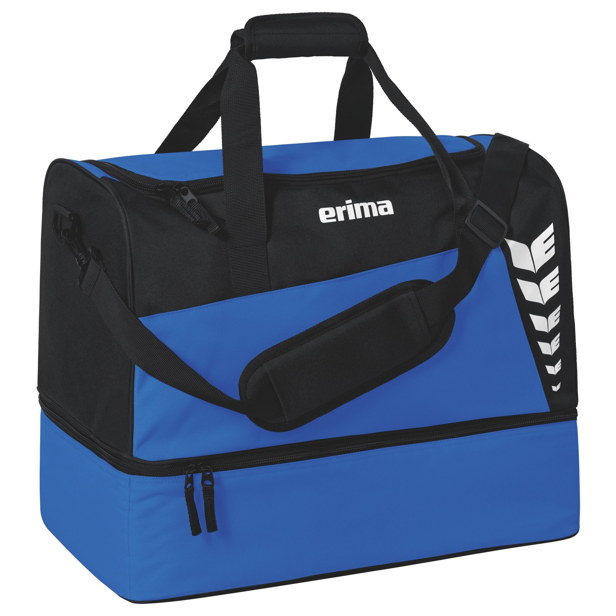 Erima Six Wings Sports Bag With Bottom Compartment New Royal/black