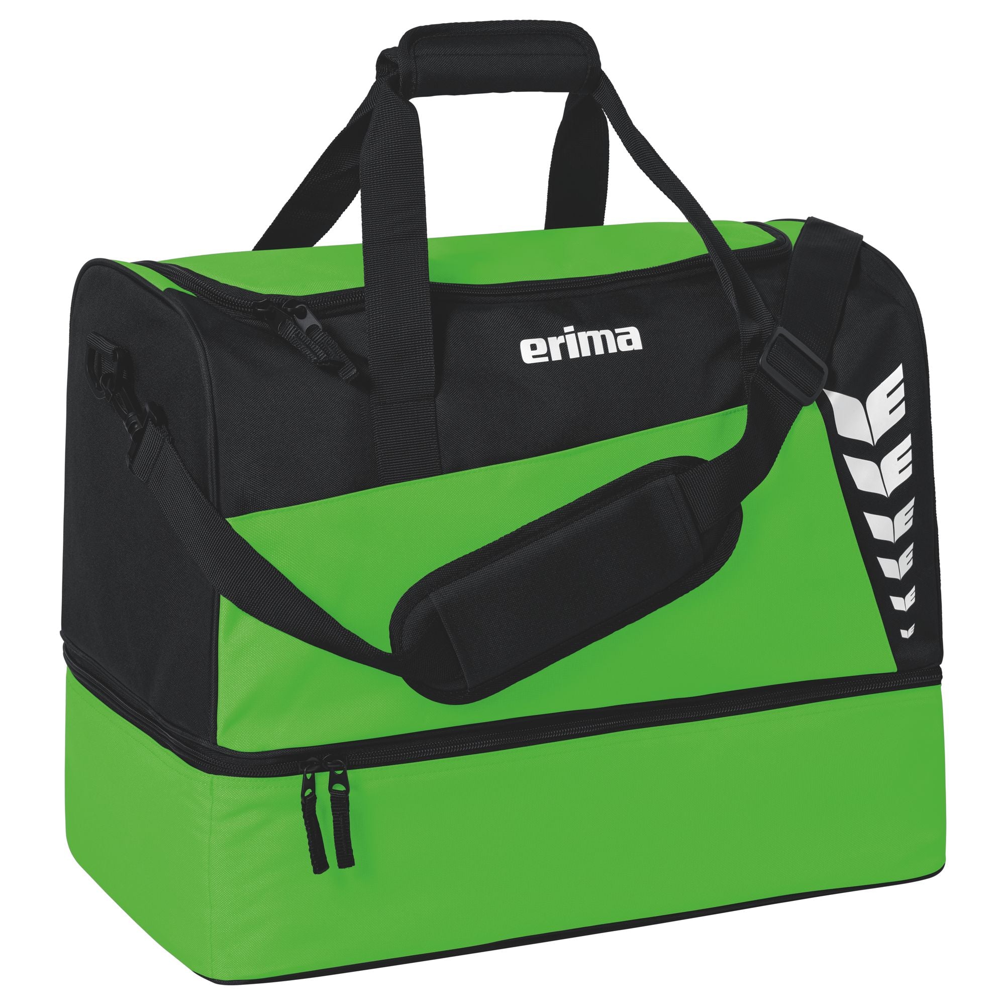 Erima Six Wings Sports Bag With Bottom Compartment Green/black