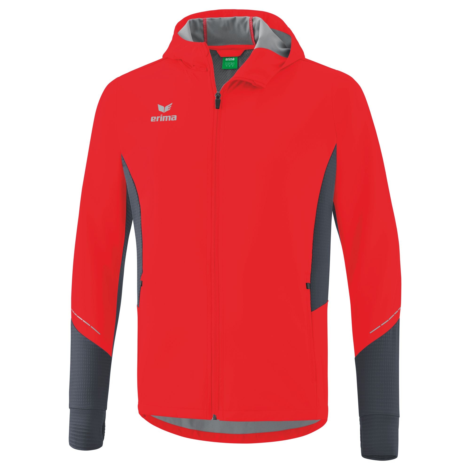 Casaco de corrida Erima Racing vermelho júnior