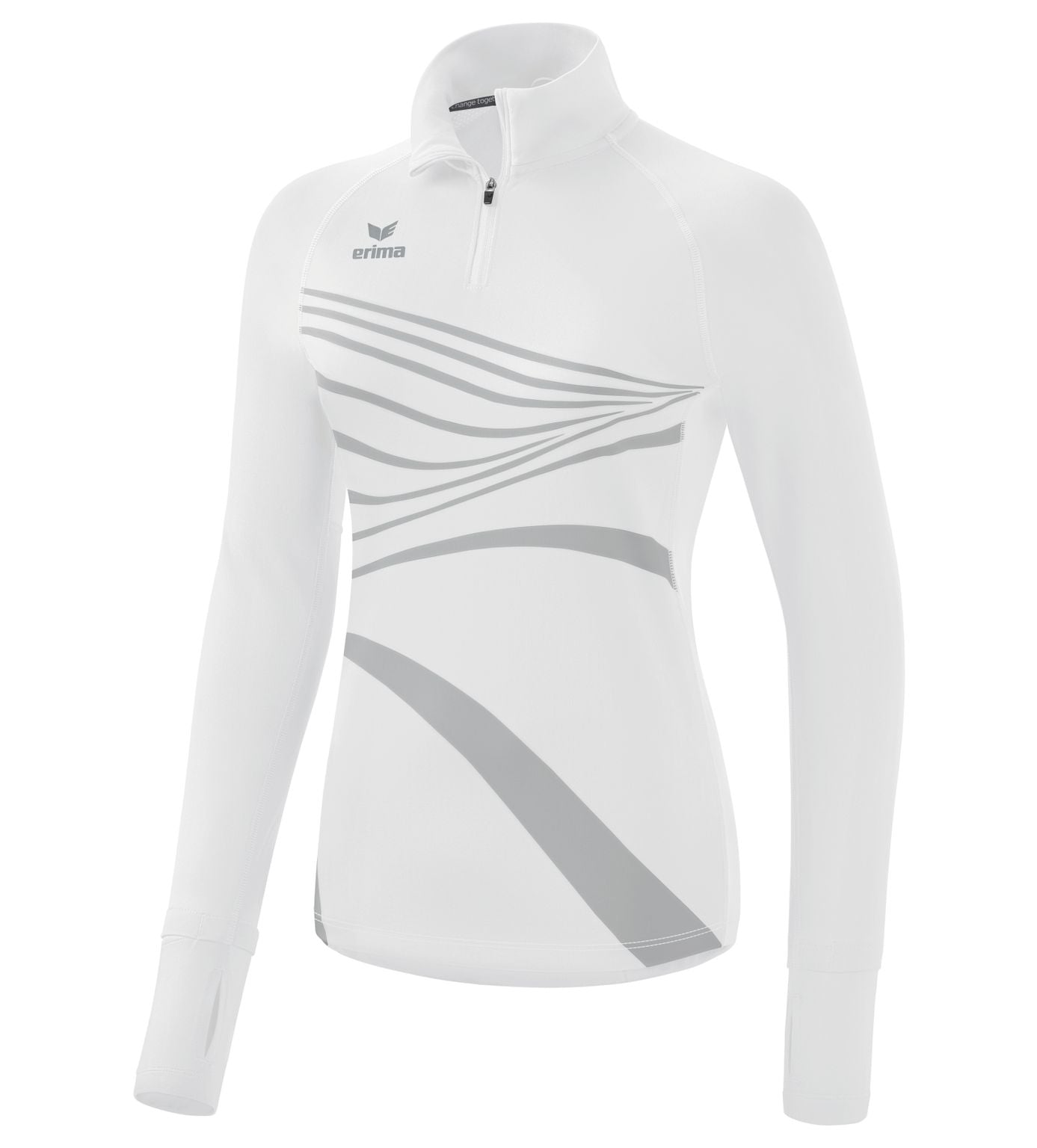 Erima Racing Longsleeve New White