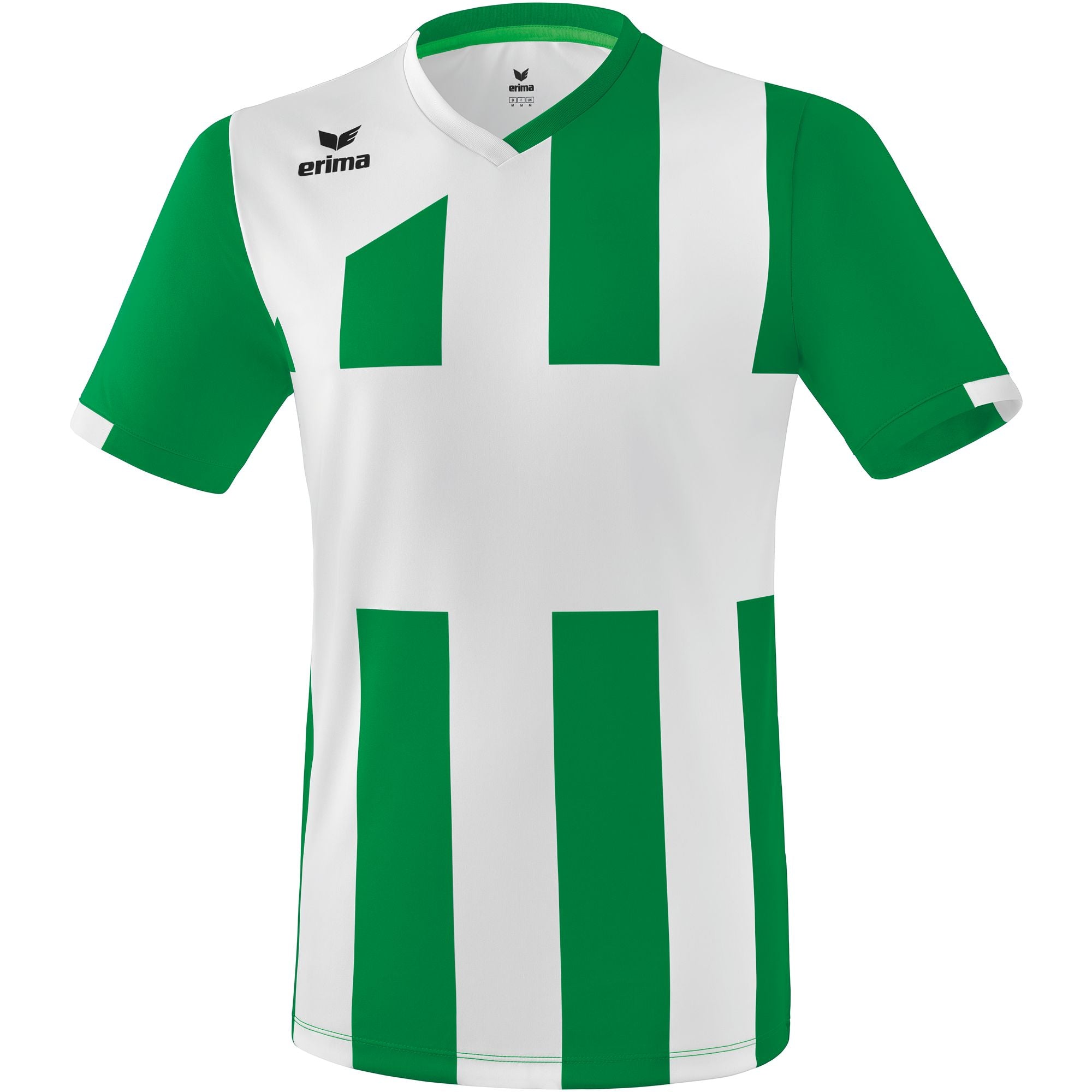 Camiseta Erima Siena 3.0 Esmeralda/blanco Junior