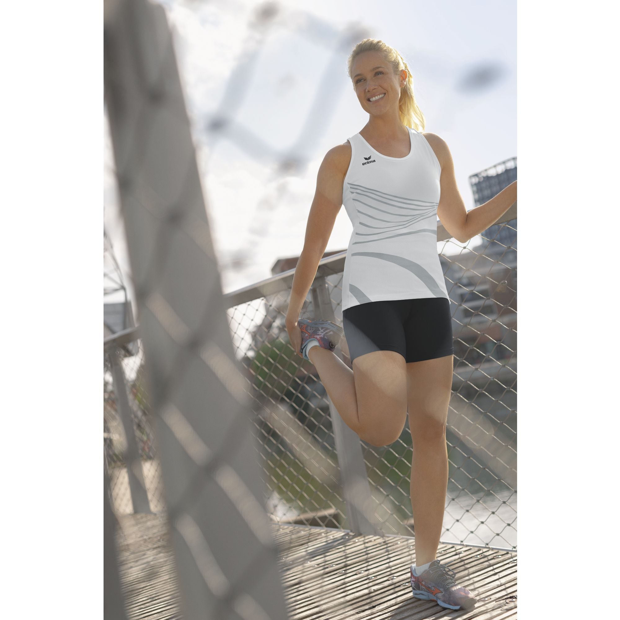Débardeur Erima Racing Blanc