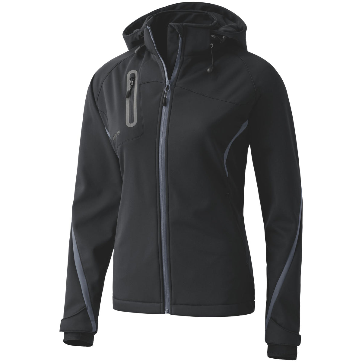 Erima Softshelljacke Funktion Schwarz/Anthrazit