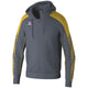 Erima Evo Star Training Jacket With Hood Slate Grey/yellow