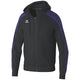 Erima Evo Star Training Jacket с качулка черно/ултра виолетово