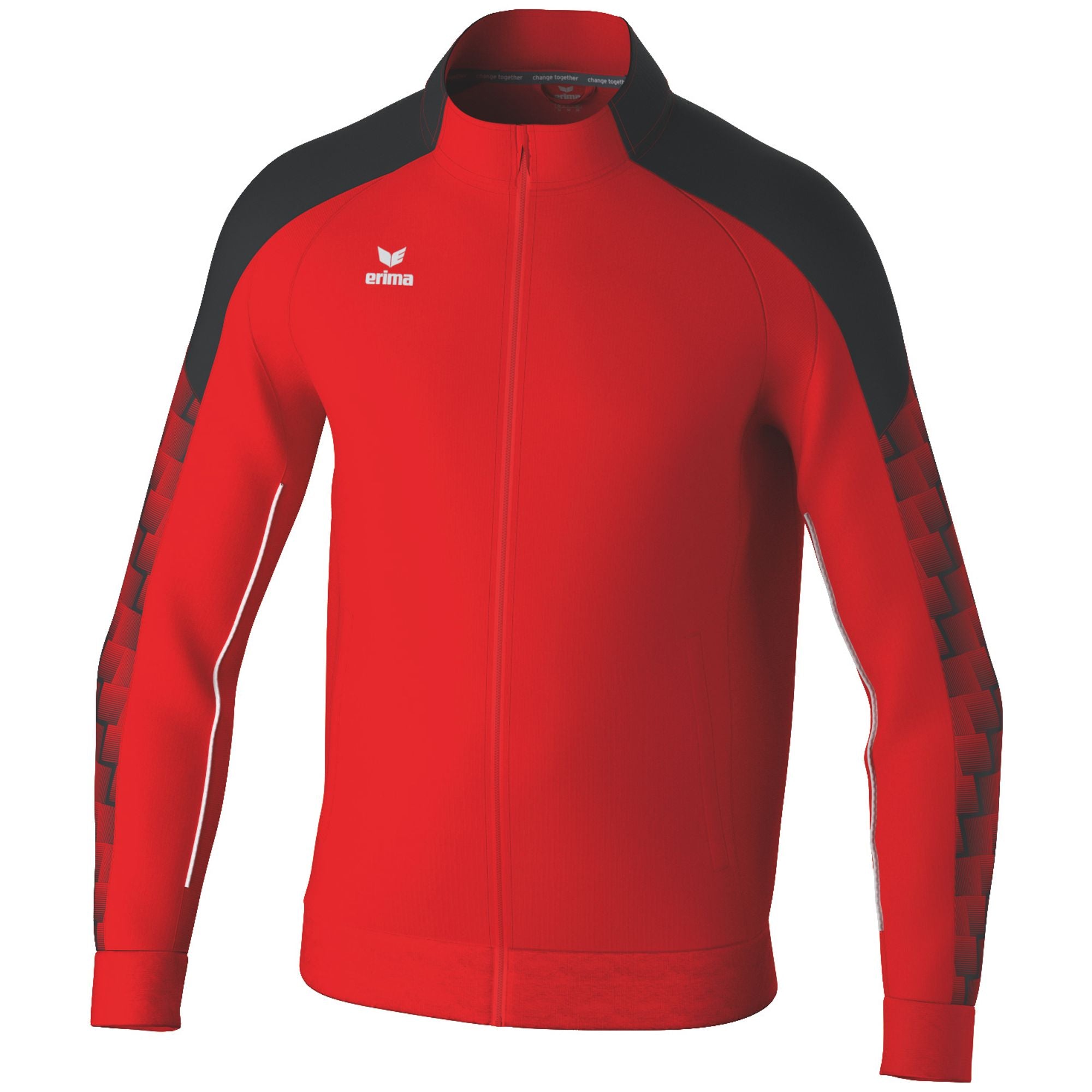 Casaco de treino Erima Evo Star vermelho/preto júnior