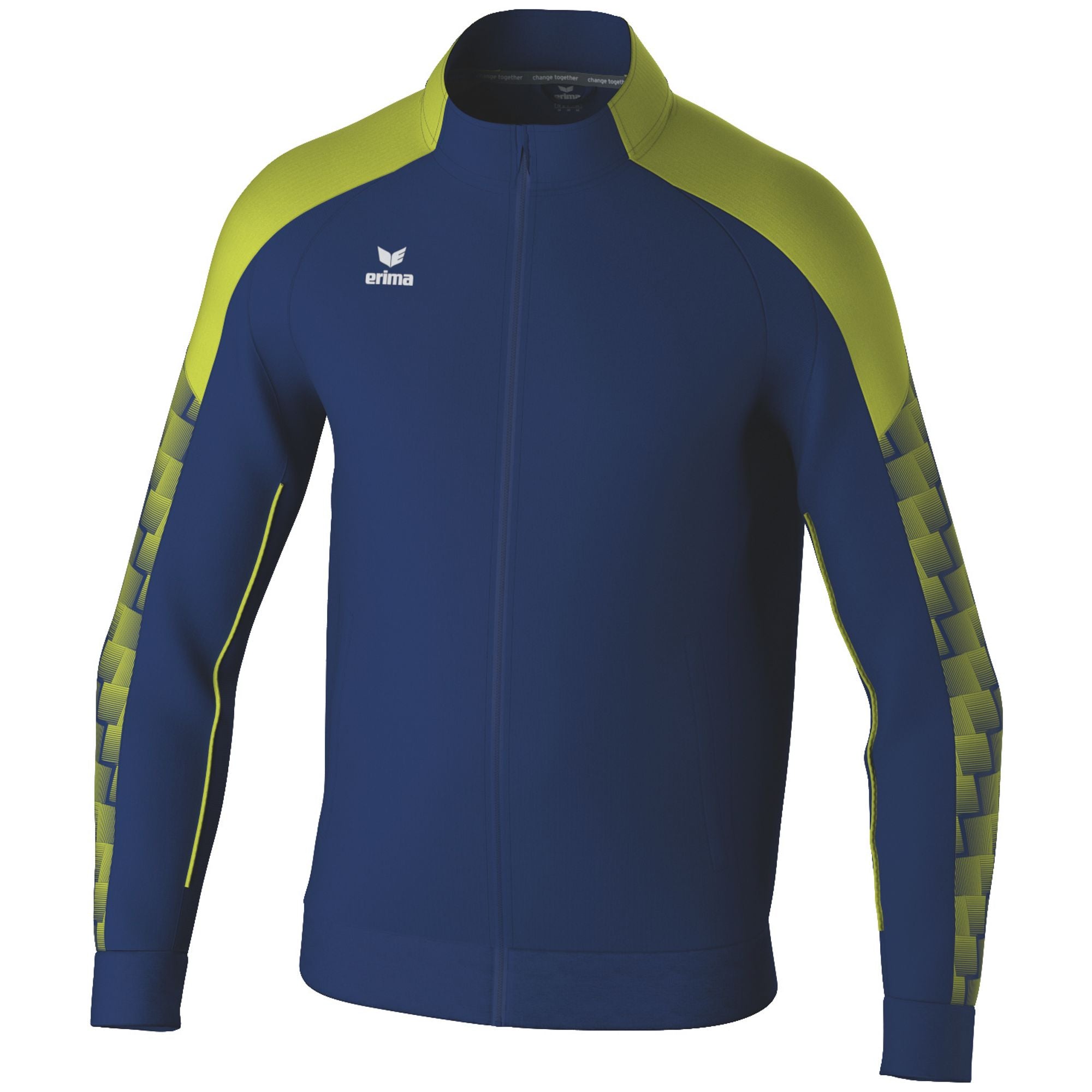 Erima Evo Star edzőkabát Új Navy/lime Junior