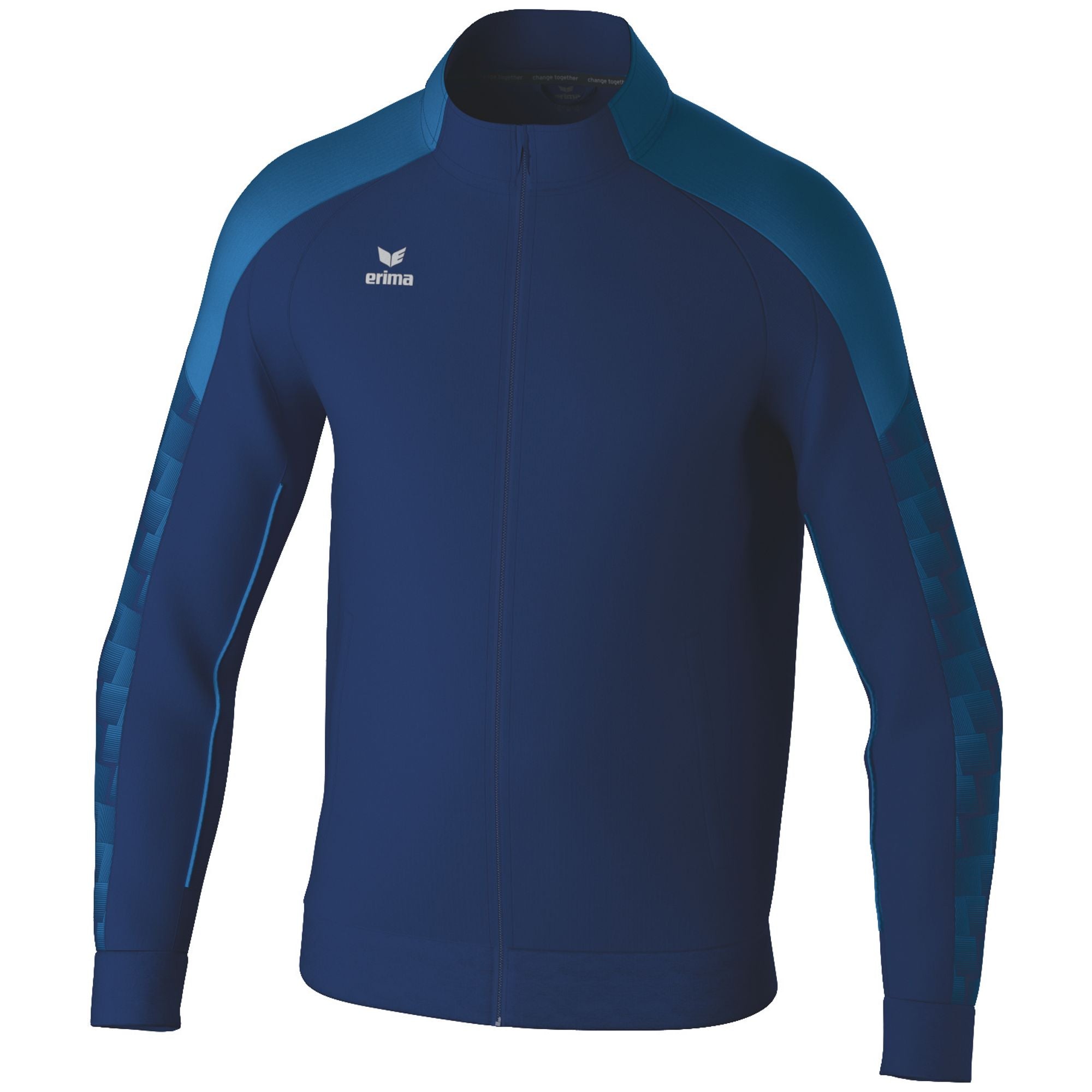 Jaqueta de treinamento Erima Evo Star New Navy/mykonos Blue Junior