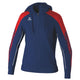 Chaqueta de entrenamiento Erima Evo Star con capucha New Navy/red