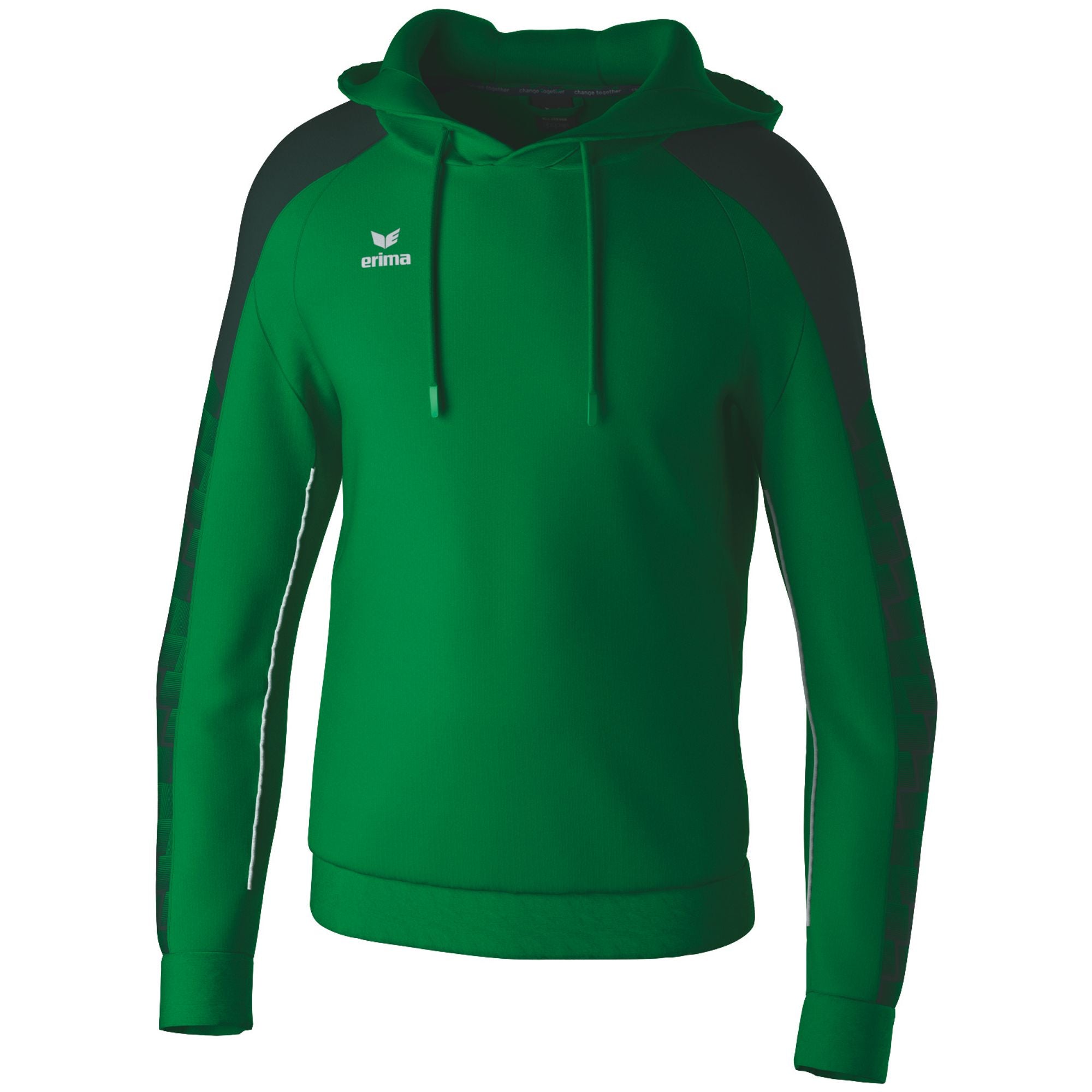 Bluza z kapturem Erima Evo Star Emerald/pine Grove