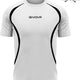 Тениска за бягане Unisex Givova Running Бяло-черно Бяло/черно