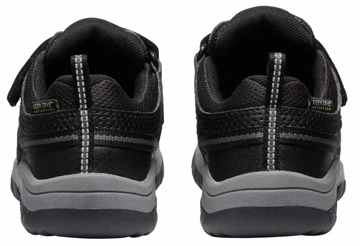 Keen jr targhee low wp black/steel gray black 24