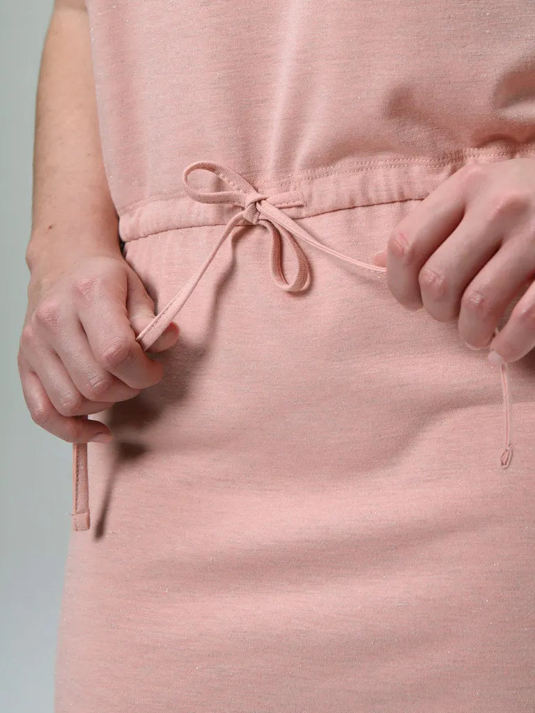 Vestido feminino laço bugatela pnk rosa xl