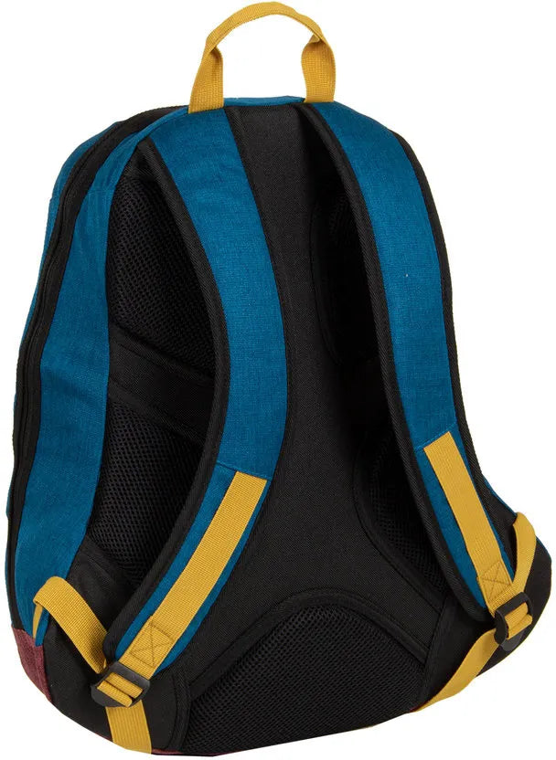 Batoh nový rebels andes predný zips modrý 25l modrý