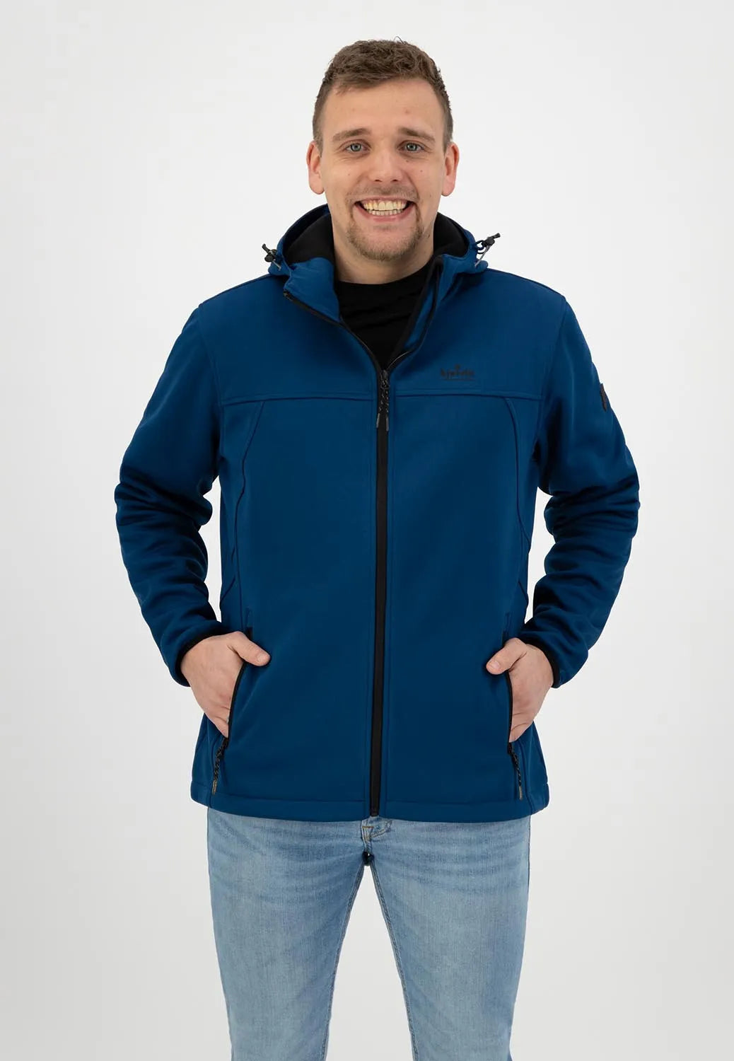 Férfi Softshell dzseki Kjelvik Dario Blue
