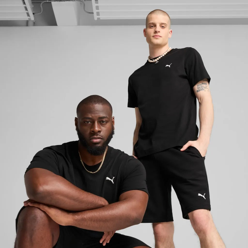 Ess tričko s malým logem černé