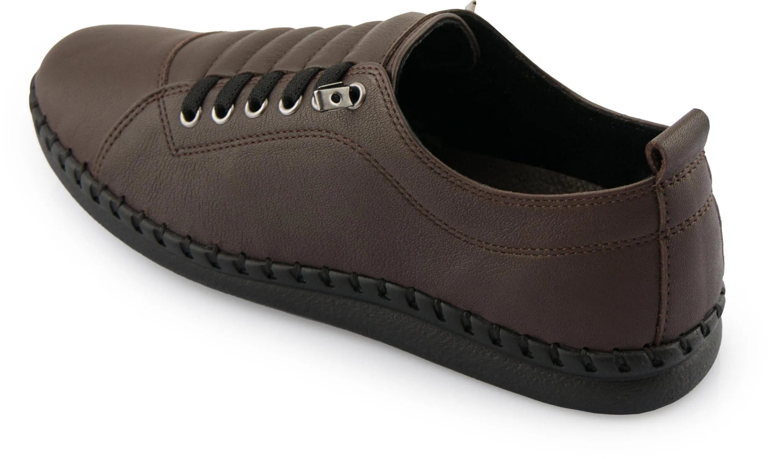 Damen-Lederschuhe Nell M6019 Braun