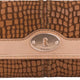 Дамски портфейл Fossil Leather Wallet Maddox 24 Clutch Saddle Brown