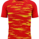 Sport-T-Shirt Givova Pixel Rot-Gelb Rot