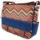 Дамска чанта Fossil Wmns Shoulderbag Key-per Messenger Stripe Mix