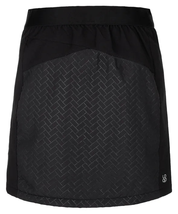 Kvinders sportsnederdel sløjfe urmula sort xs