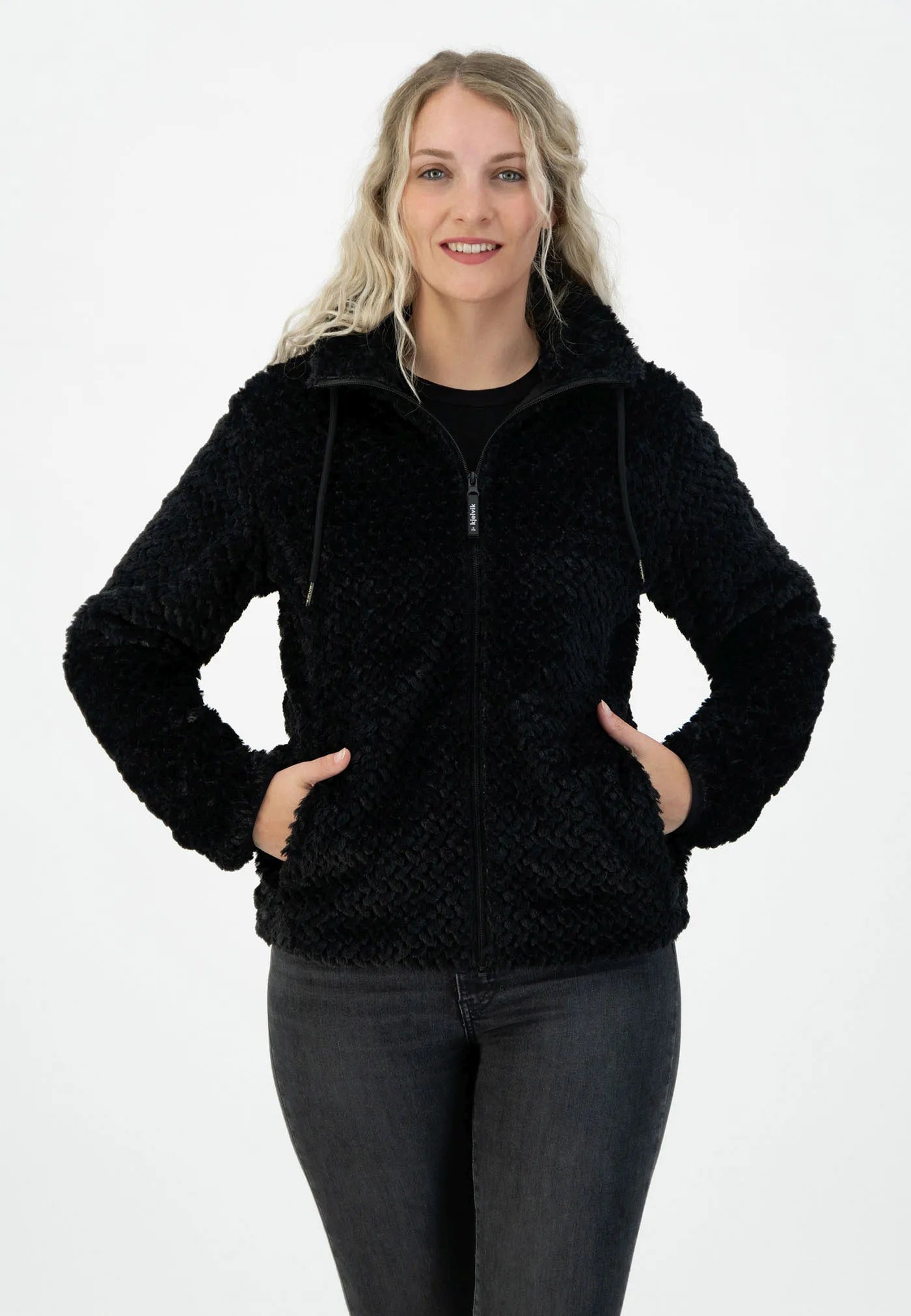 Moletom feminino Kjelvik Wms Ann 40 preto