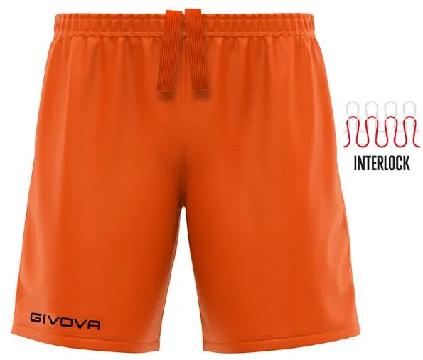 Sportsshorts Givova Short Capo Orange Orange 2xl