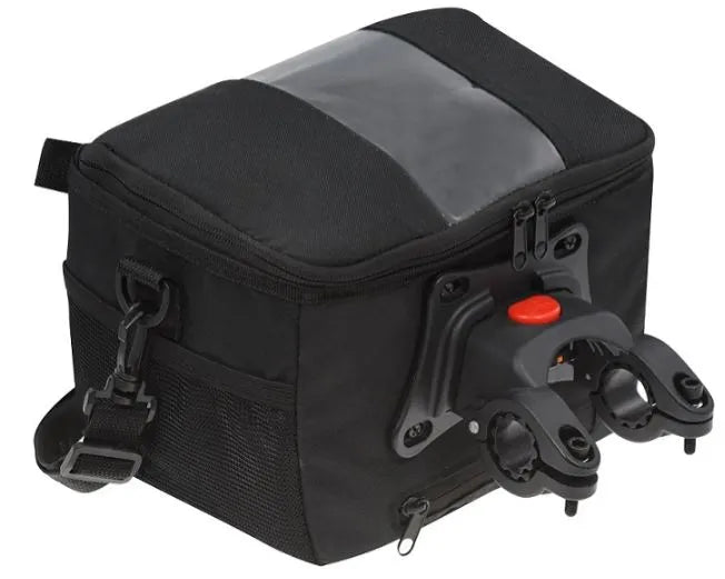 Bolsa Bicicleta Móvil Lifefit Para Manillar Mtb Negro