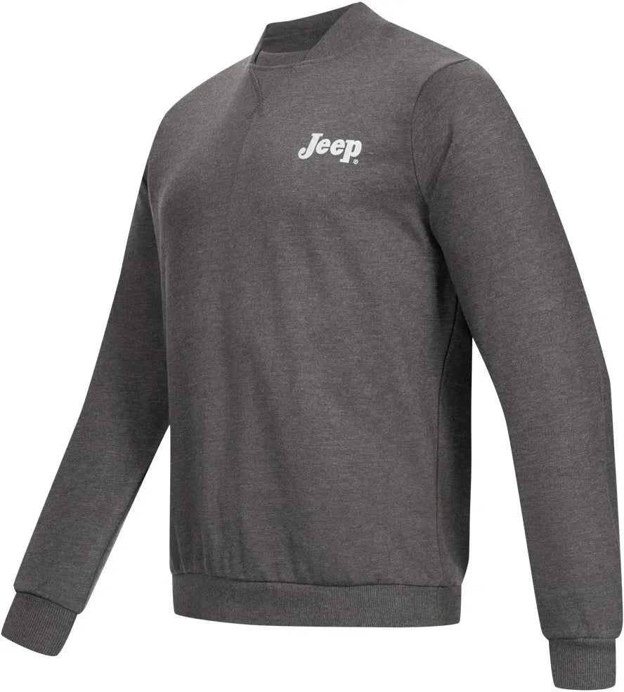 Pánská mikina Jeep Bomber Neck Šedá
