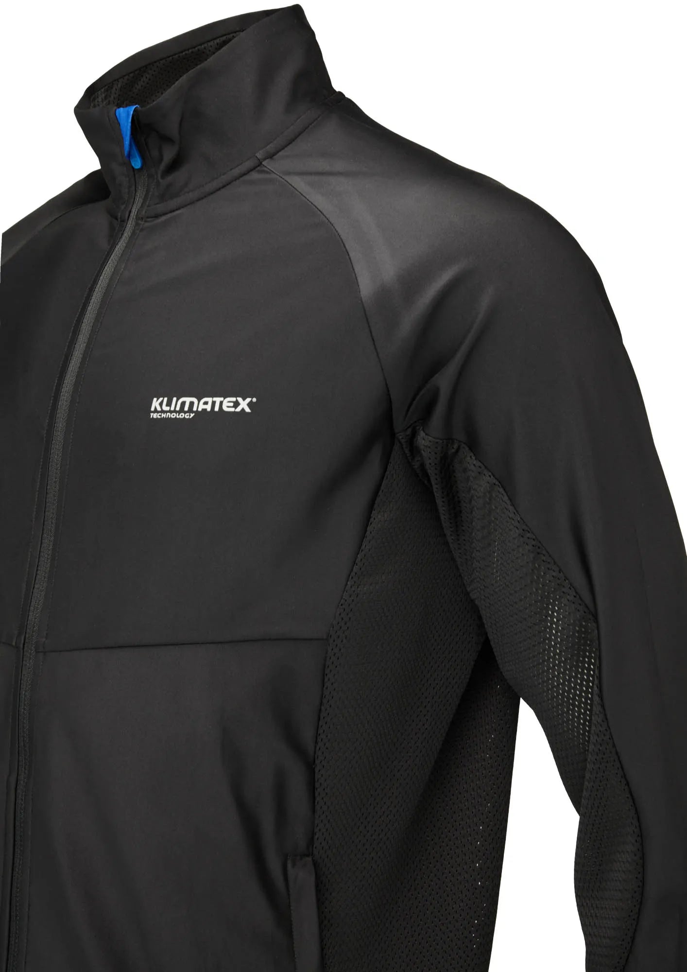 Męska bluza do biegania Klimatex Kento czarna