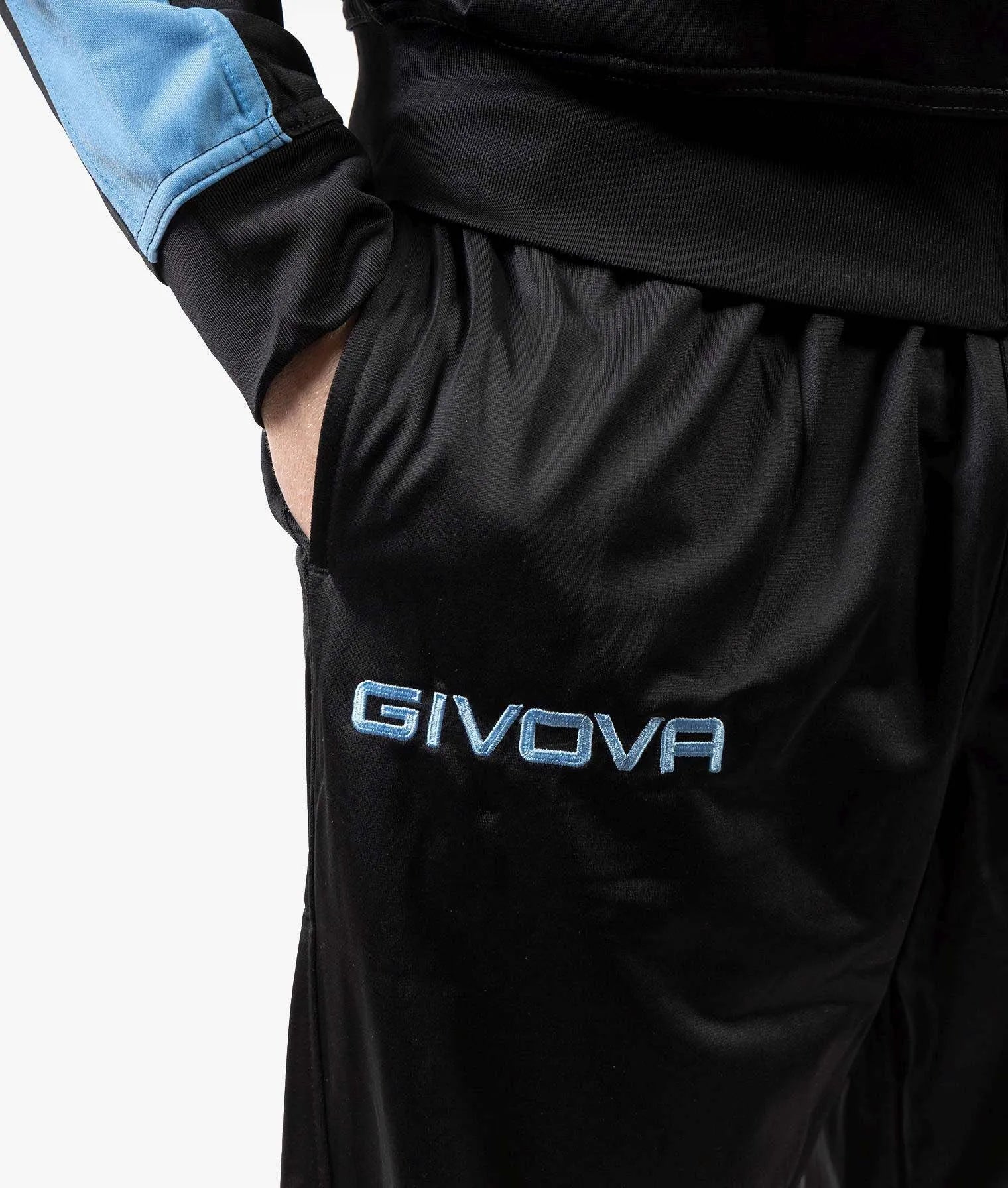 Športový set Givova Roma Black-sky Black