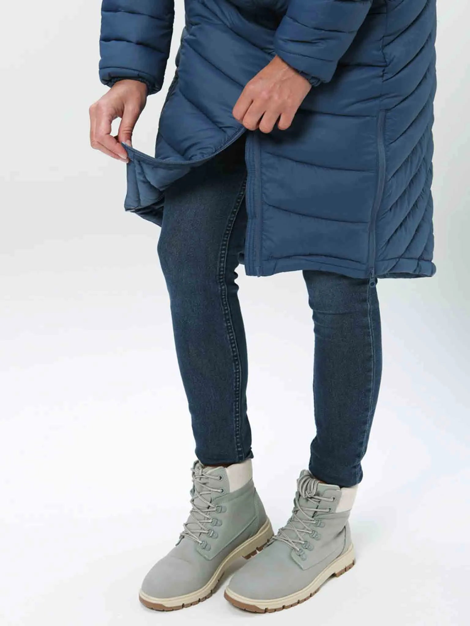 Manteau Femme Loap Jeroma Bleu