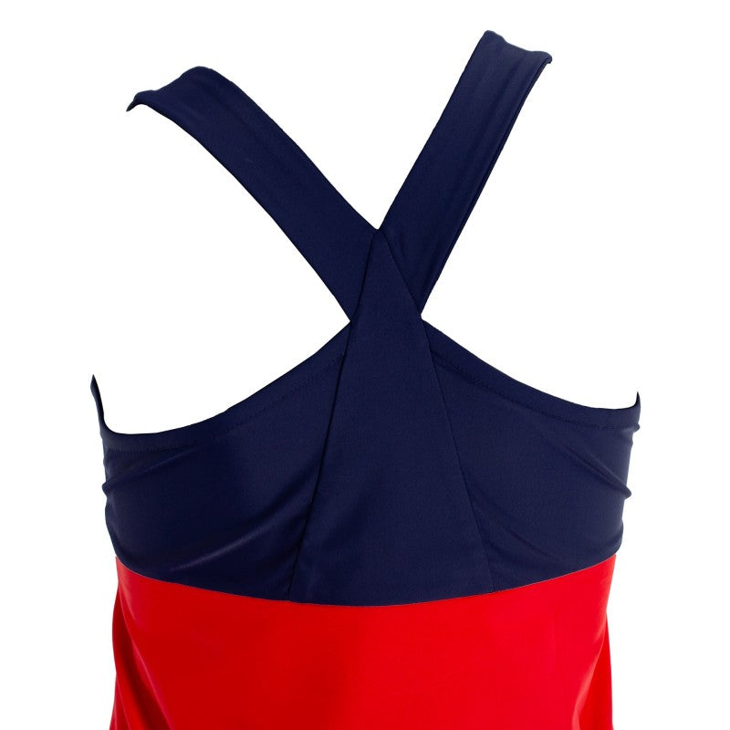 Camiseta Black Crown Colima Azul/Rojo