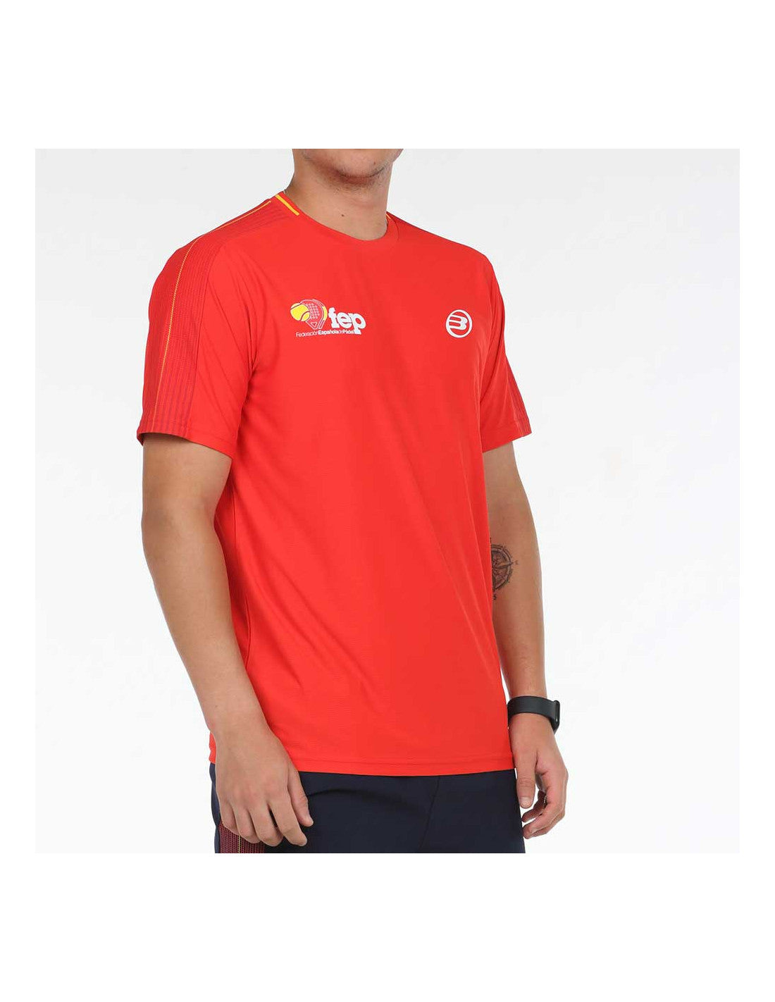 Тениска Bullpadel Red Exudo