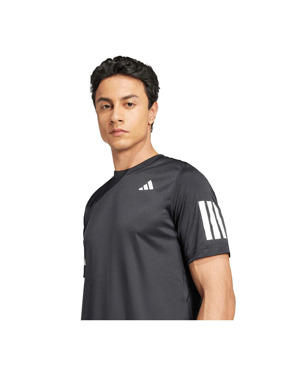 Adidas тениска Club 3STR черно 26