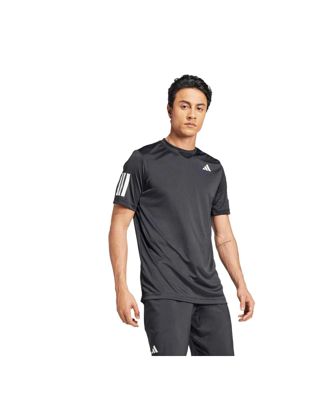 Adidas тениска Club 3STR черно 26