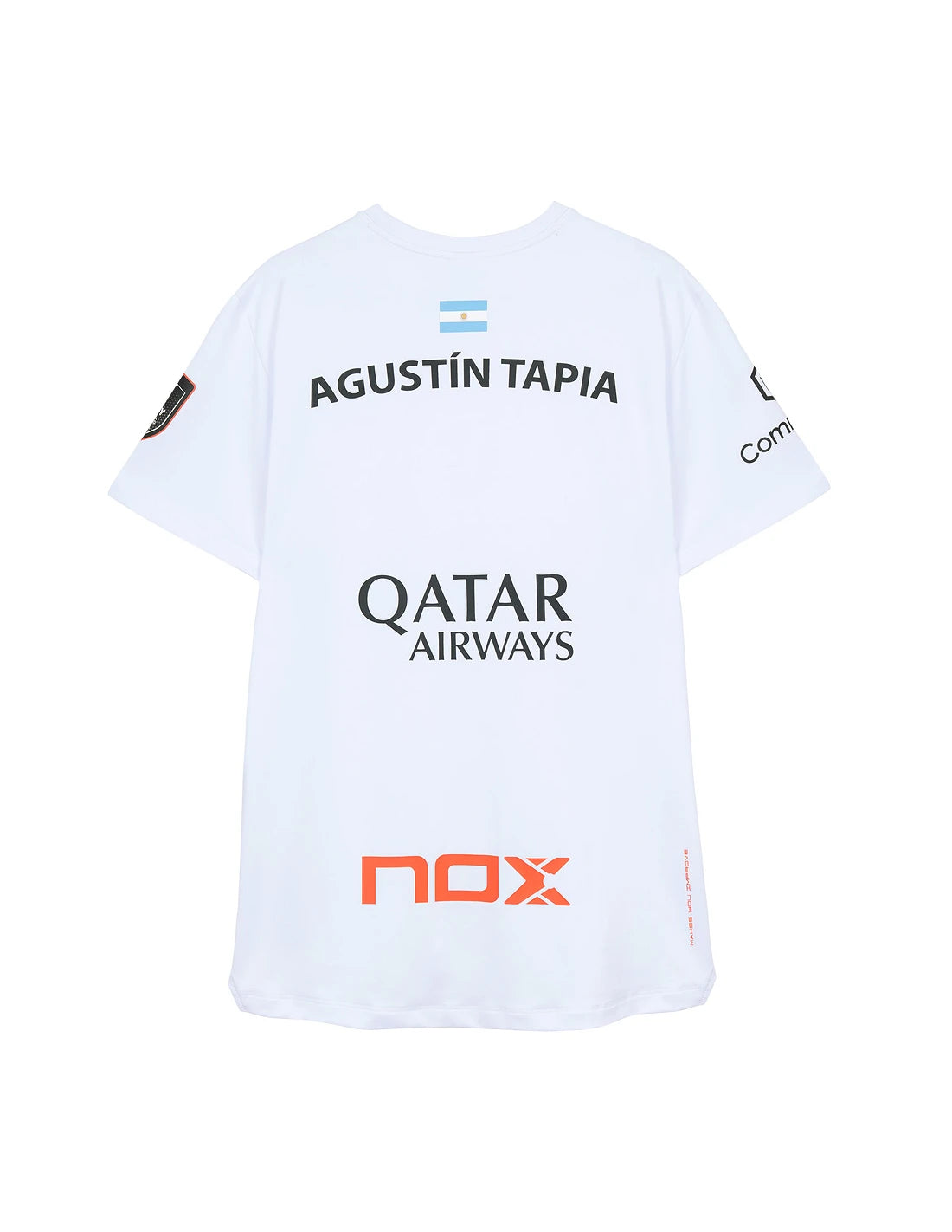 Nox AT10 Спонсори 25 Тениска БялаXXL