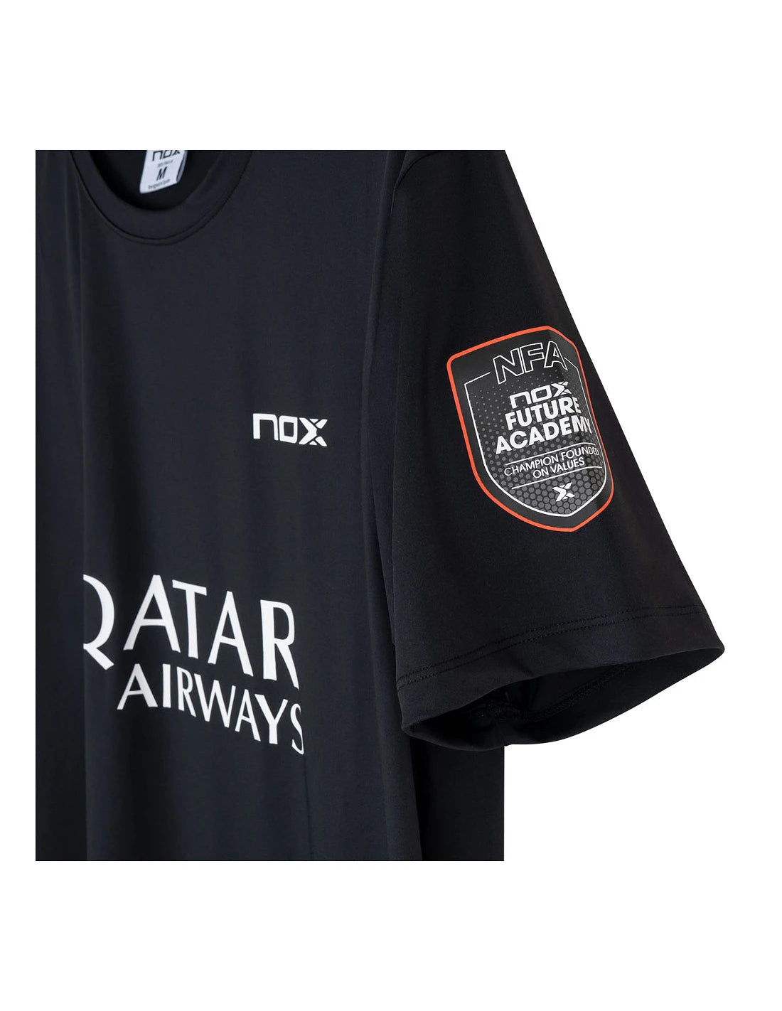 Nox AT10 Sponsors 25 T-shirt BlackL