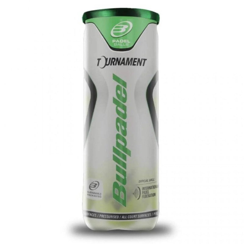Can Of 3 Bullpadel Tournament Pro Padel Balls