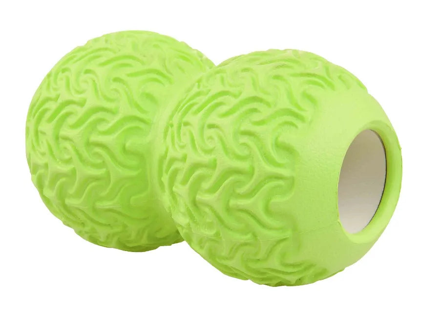 Pelota de Masaje Twinsoft Lifefit 18x10cm Verde