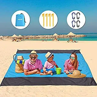 Beach mat lin kang orange orange
