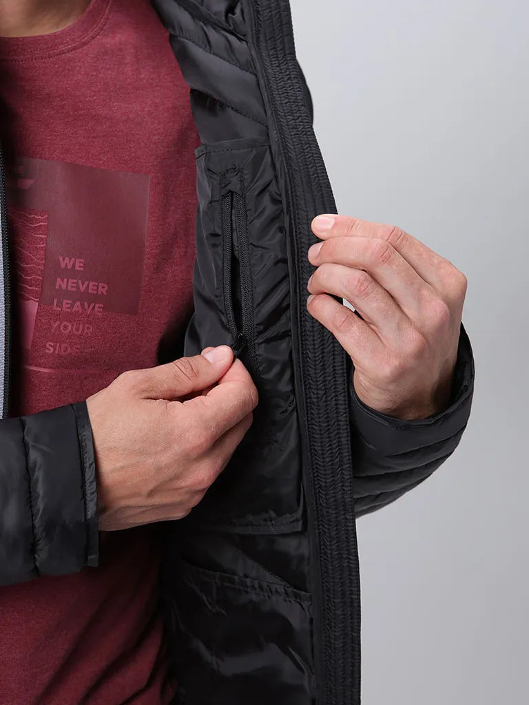 Herrenjacke Loap Jenor Schwarz