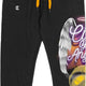 Calça de moletom Crooks & Castles Coa Br Deathrow Fleece Preto Preto