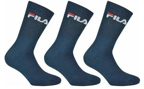 Fila Sokken Crew Tennis 6 Pack Unisex MarineBlauw 39-42